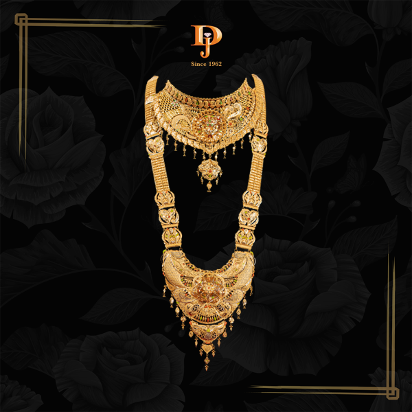 Gold Ranihaar with Gold Choker