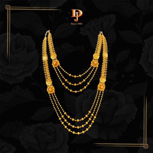 Gold Ranihaar with Gold Necklace