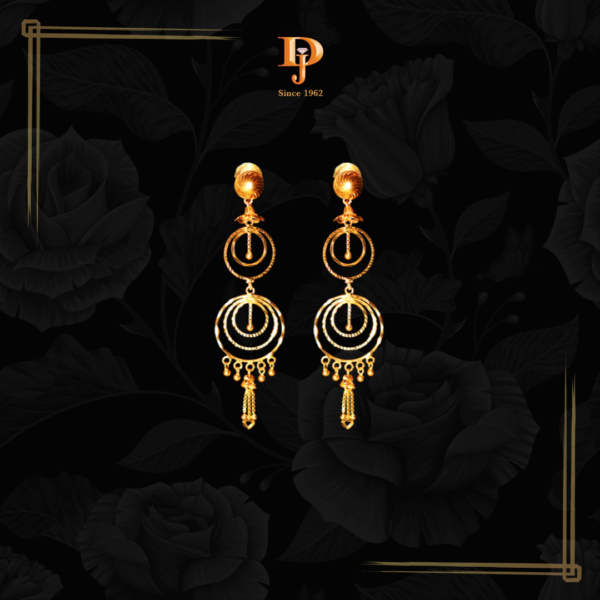 Rose Gold & Rhodium Earrings