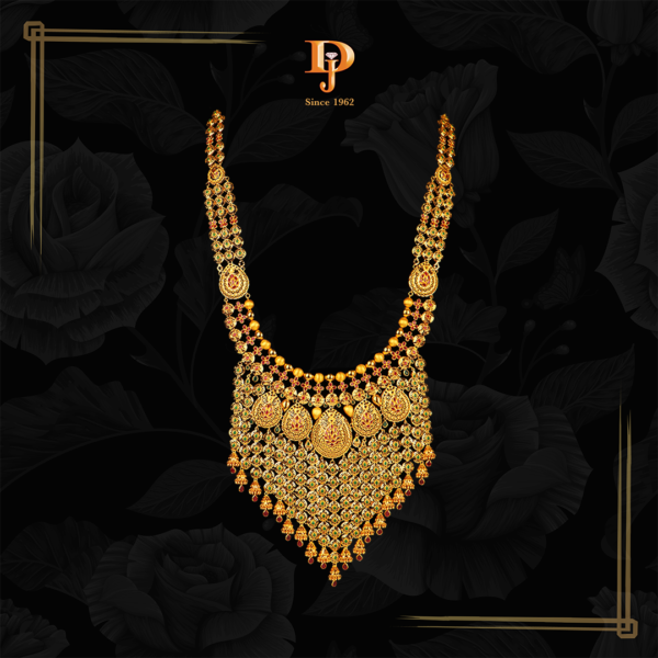 Gold and Gemstone Ranihaar