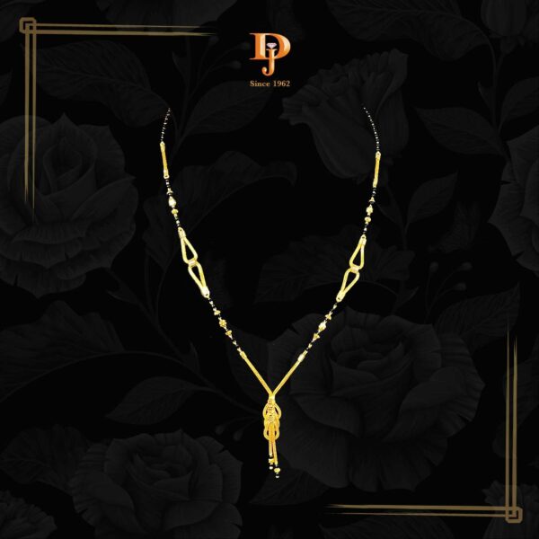 Gold Kalipoth with Black Beads