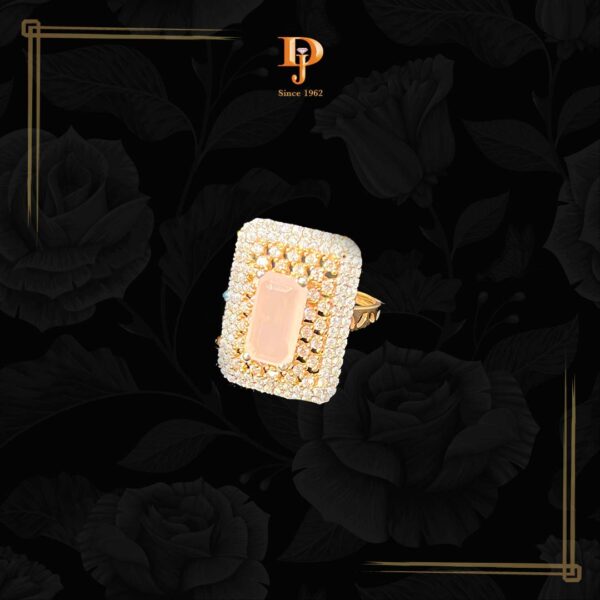Women's Fancy Ring with CZ Stone Detailing